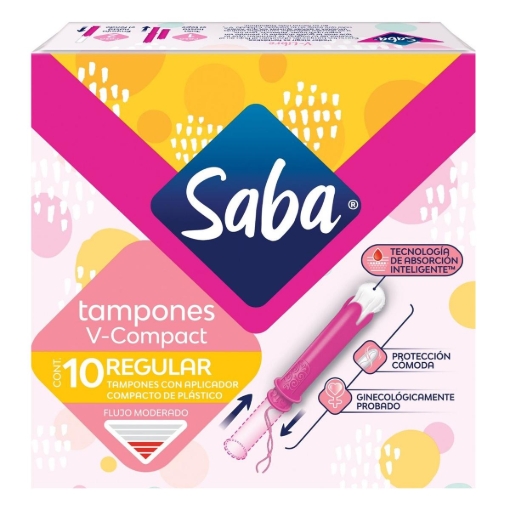 Imagen de Tampones Saba Regular  10 PZS