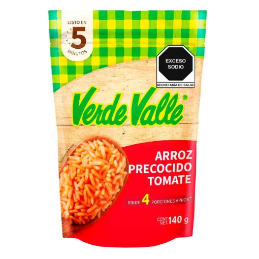 Imagen de Arroz Verde Valle Precocido Con Tomate 140 GRS