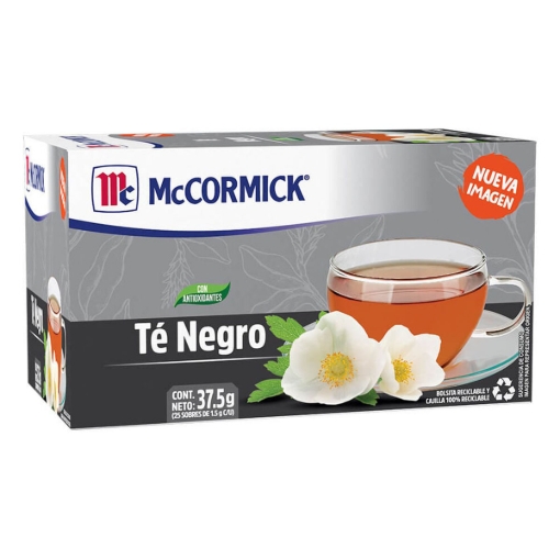 Imagen de Te Mccormick Negro 25 PZS