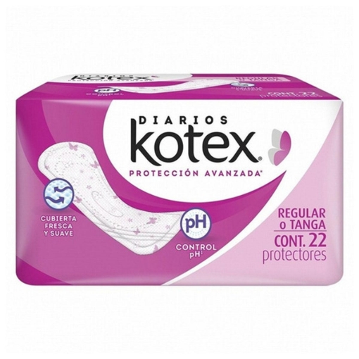 Imagen de Panty Protector Kotex Diario Reg 22 PZS