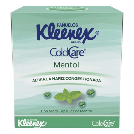Imagen de Pañuelo Kleenex Mentol 60 PZS