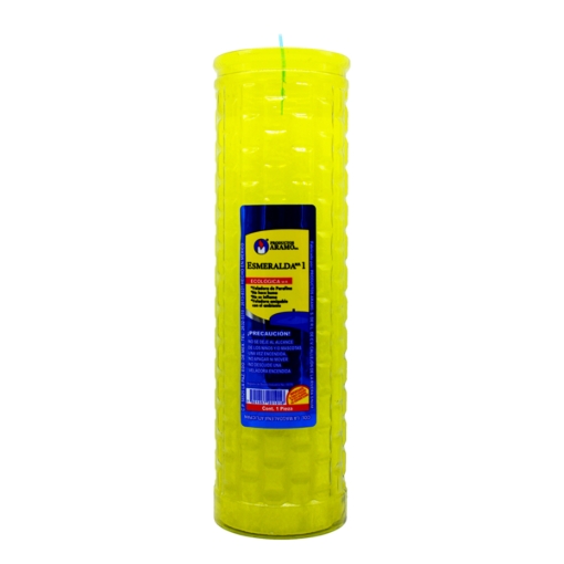 Imagen de Veladora Aramo Limonero Esmeralda  1 PZS