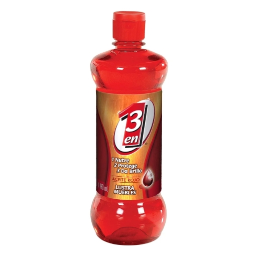 Imagen de Limpiador 3En1 Lustro Rojo 480 MLL