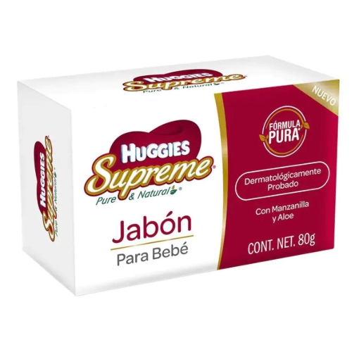 Imagen de Jabon De Tocador Huggies Supreme Bebe  80 GRS
