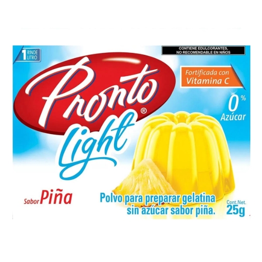 Imagen de Gelatina Pronto Piña Ligth  25 GRS