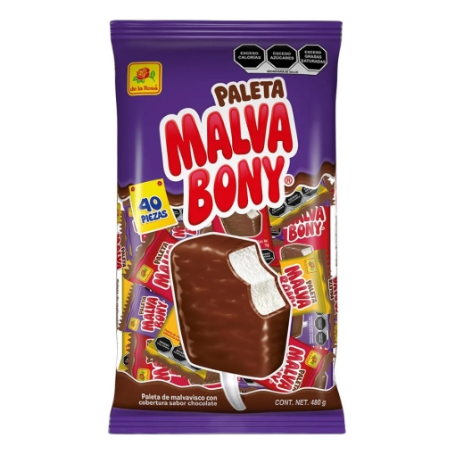 Imagen de Paleta Malvabony Con Chocolate 40 PZS