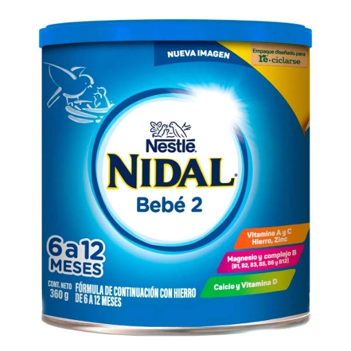 Imagen de Leche Nidal Bebe 2 360 GRS