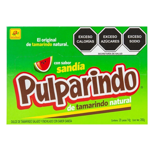 Imagen de Dulce De La Rosa Pulparindo Sandia 14 GRS