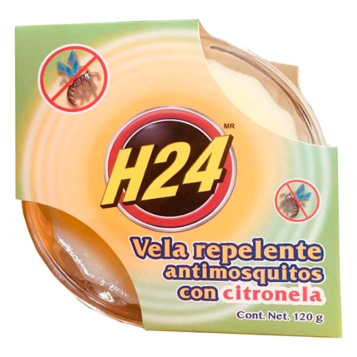 Imagen de Veladora H-24 Repele A Mosquito  120 GRS