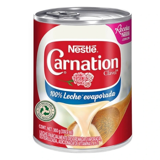 Imagen de Leche Evaporada Nestlé Carnation Clavel 360 GRS