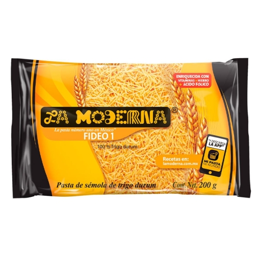 Imagen de Sopa La Moderna Fideo N1 200 GRS