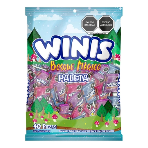 Imagen de Paleta Winis Bosque Magico 40 PZS