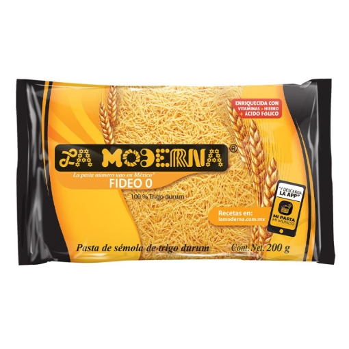 Imagen de Sopa La Moderna Fideo N0 200 GRS