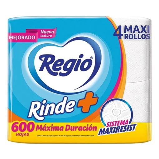 Imagen de Higienico Regio Rindemas 600Hd 4 PZS