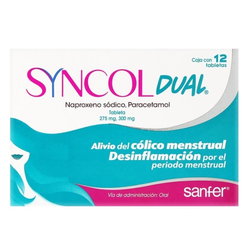 Imagen de Medicamento Syncol Dual 275 12 PZS
