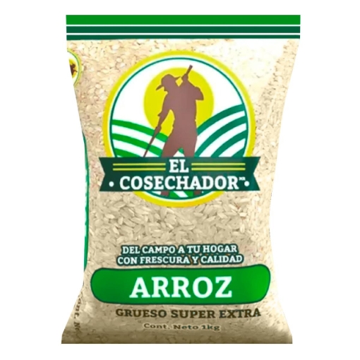 Imagen de Arroz Cosechador Súper Extra, Grano Grueso 1 KGS