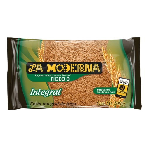 Imagen de Sopa Moderna Fideo 0 Integral 200 GRS
