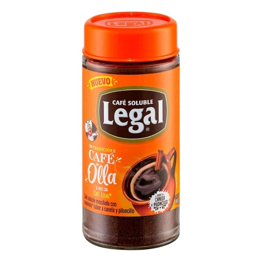 Imagen de Cafe Soluble Legal De Olla Piloncillo Canela 180 GRS