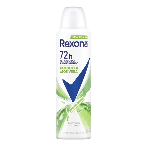 Imagen de Desodorante Rexona Bamboo En Aerosol Para Mujer  150 MLL