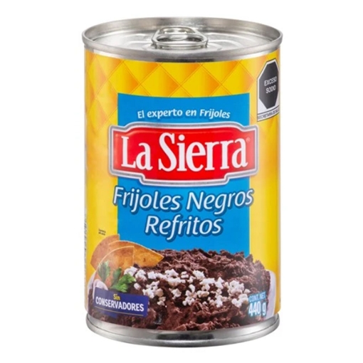 Imagen de Frijoles Instantáneos Sierra Negros Refritos 440 GRS