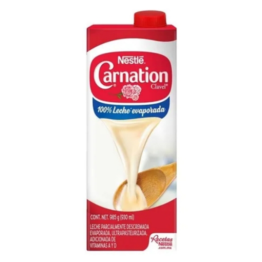 Imagen de Leche Evaporada Nestlé Carnation Clavel 944.3 MLL