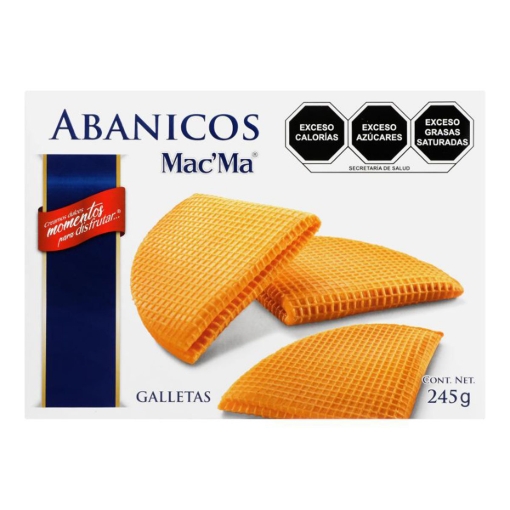 Imagen de Galletas Mac/Ma Abanico 245 GRS
