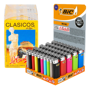 Imagen para la categoría Cerillos Y Encendedores