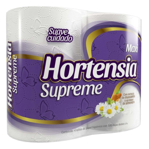 Imagen de Higienico Hortensia Sup Maxi Morado 4 PZS