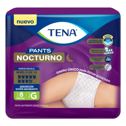 Imagen de Calzon Tena Pants Nocturna Gde 8 PZS