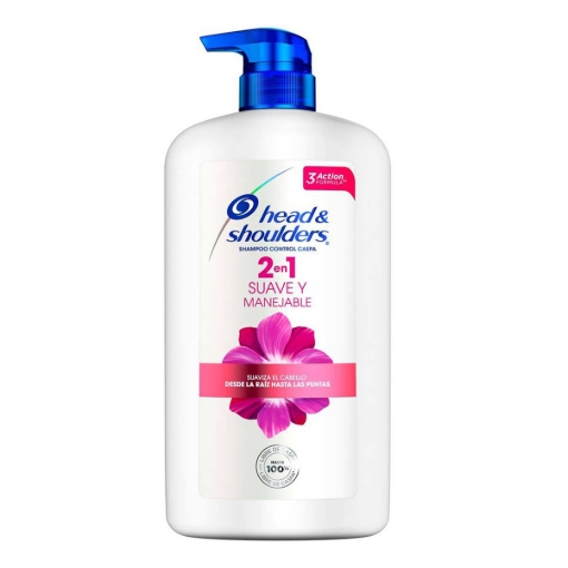 Imagen de Shampoo Head&Shoulders 2En1 Suave Manejo 850 MLL