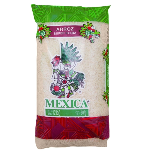 Imagen de Arroz Mexica Largo Super Extra 907 GRS