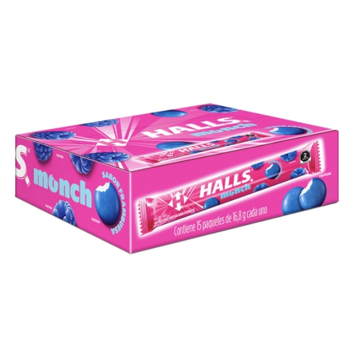 Imagen de Dulce Hall'S Monch Frambuesa 16.8 GRS