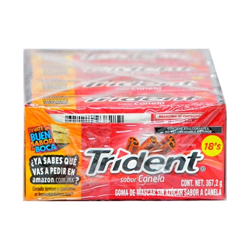 Imagen de Exhibidor Chicle Trident Canela 30.6 GRS