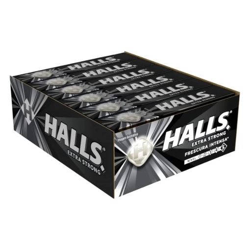 Imagen de Pastillas Hall'S Negra 25.2 GRS