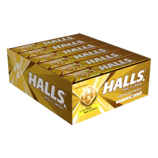 Imagen de Pastillas Hall'S Miel  25.2 GRS