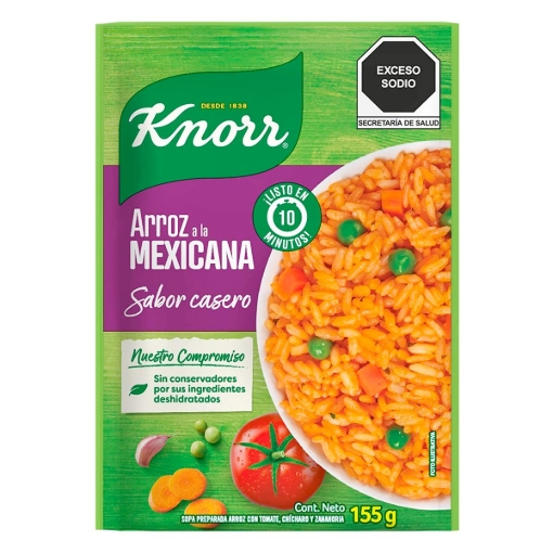 Imagen de Sopa Knorr Arroz Mexicana 155 GRS