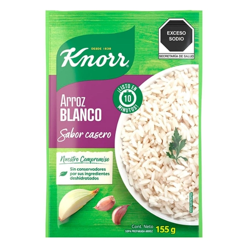 Imagen de Sopa Knorr Arroz Blanco 155 GRS