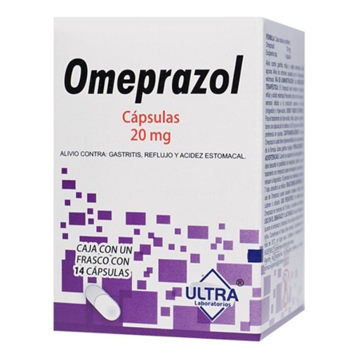 Imagen de Medicamento Omeprazol 14 Capsulas 20Mg 14 PZS