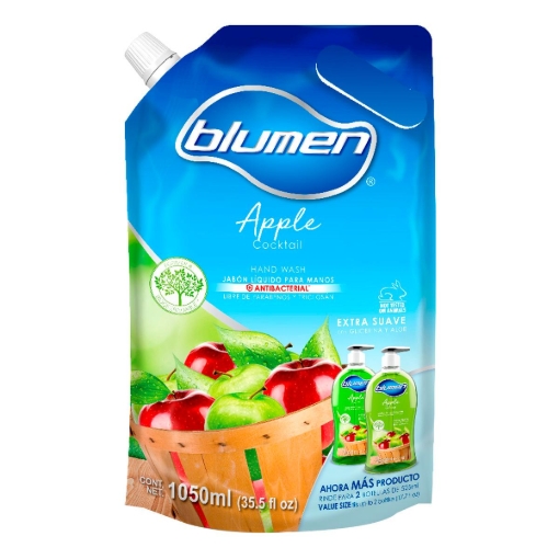 Imagen de Jabón Líquido Para Manos Blumen Apple Pounch 1.05 LTS