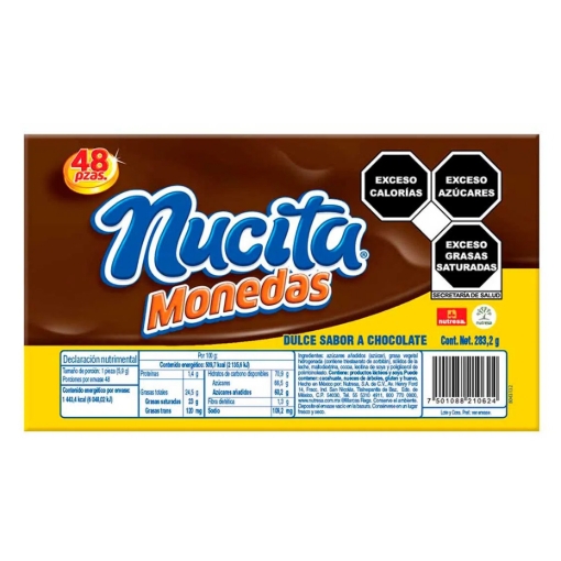 Imagen de Chocolate Nucita Monedas 48 PZS