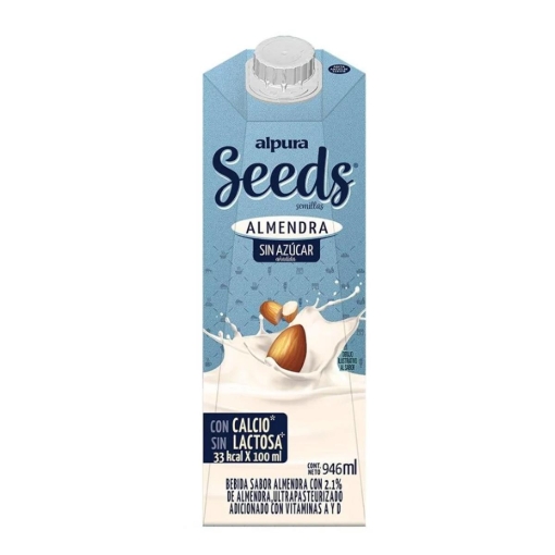 Imagen de Leche Alpura Seeds Almendra 946 MLL