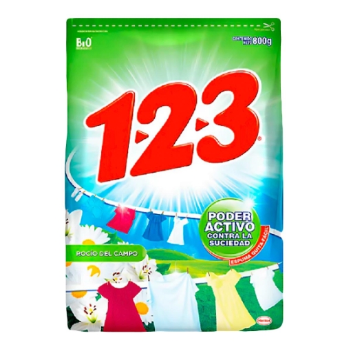 Imagen de Detergente 123 Rocio Del Campo 800 GRS