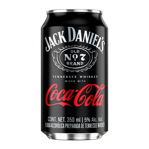 Imagen de Whisky Jack Daniel'S Con Coca Cola  350 MLL