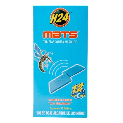 Imagen de Insecticida H-24 MATS Repuestos  12 PZS