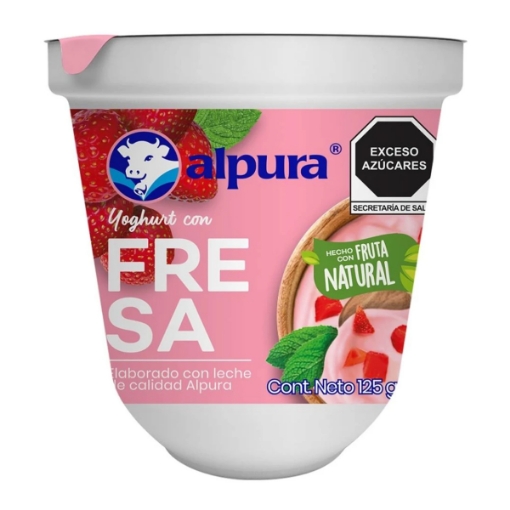 Imagen de Yogurth Alpura Batido Fresa 125 GRS