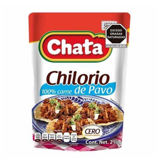 Imagen de Chilorio De Pavo Chata Bolsa 215 GRS