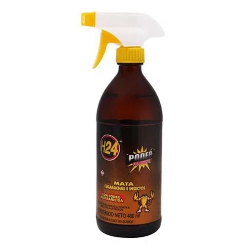 Imagen de Insecticida H-24 Poder Fulminante Liquido Gatillo  480 MLL