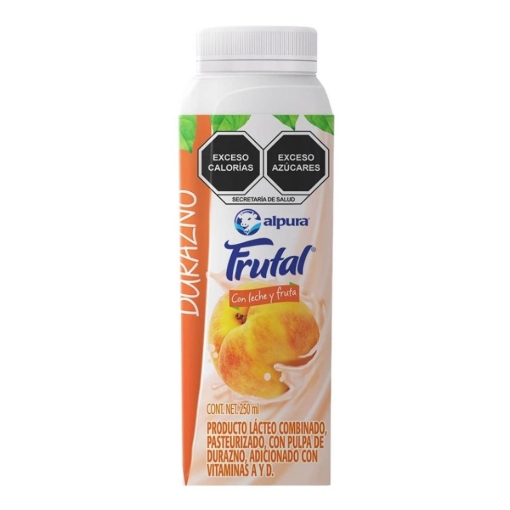 Imagen de Leche Alpura Frutal Durazno 250 Ml 250 MLL