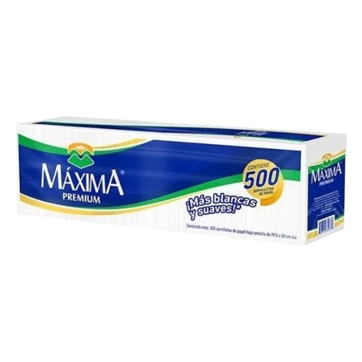 Imagen de Servilleta Máxima Cuadrada 500 PZS