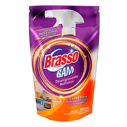 Imagen de Limpiador Brasso Bam Desengrasante 400 MLL
